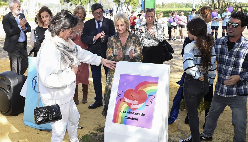 Inauguración del parque público en la barriada La Marquesa de Jerez.