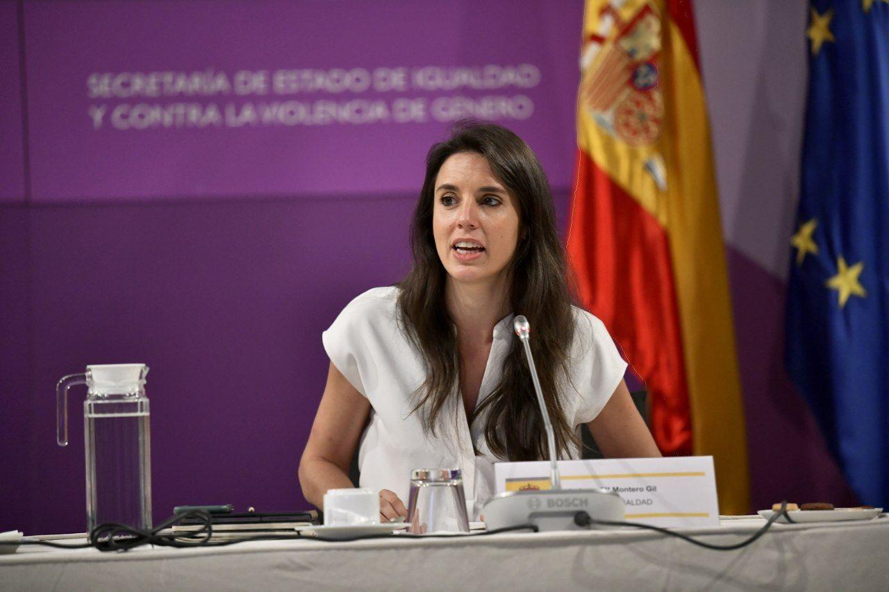 Así es la nueva propuesta de la ministra de Igualdad, Irene Montero. Foto: Ministerio de Igualdad