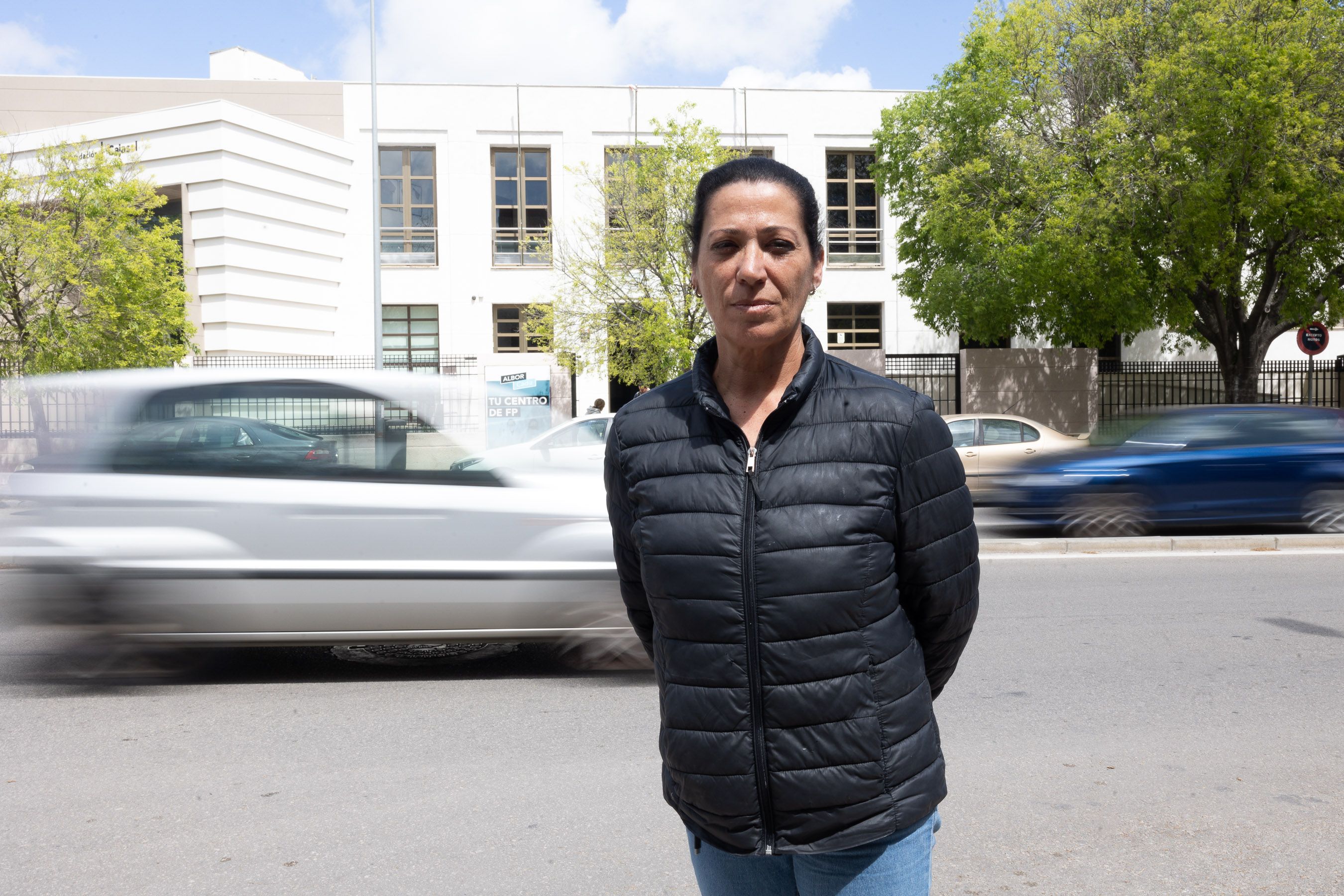 Antonia, trabajadora despedida por Samyl Facility Services la pasada semana.