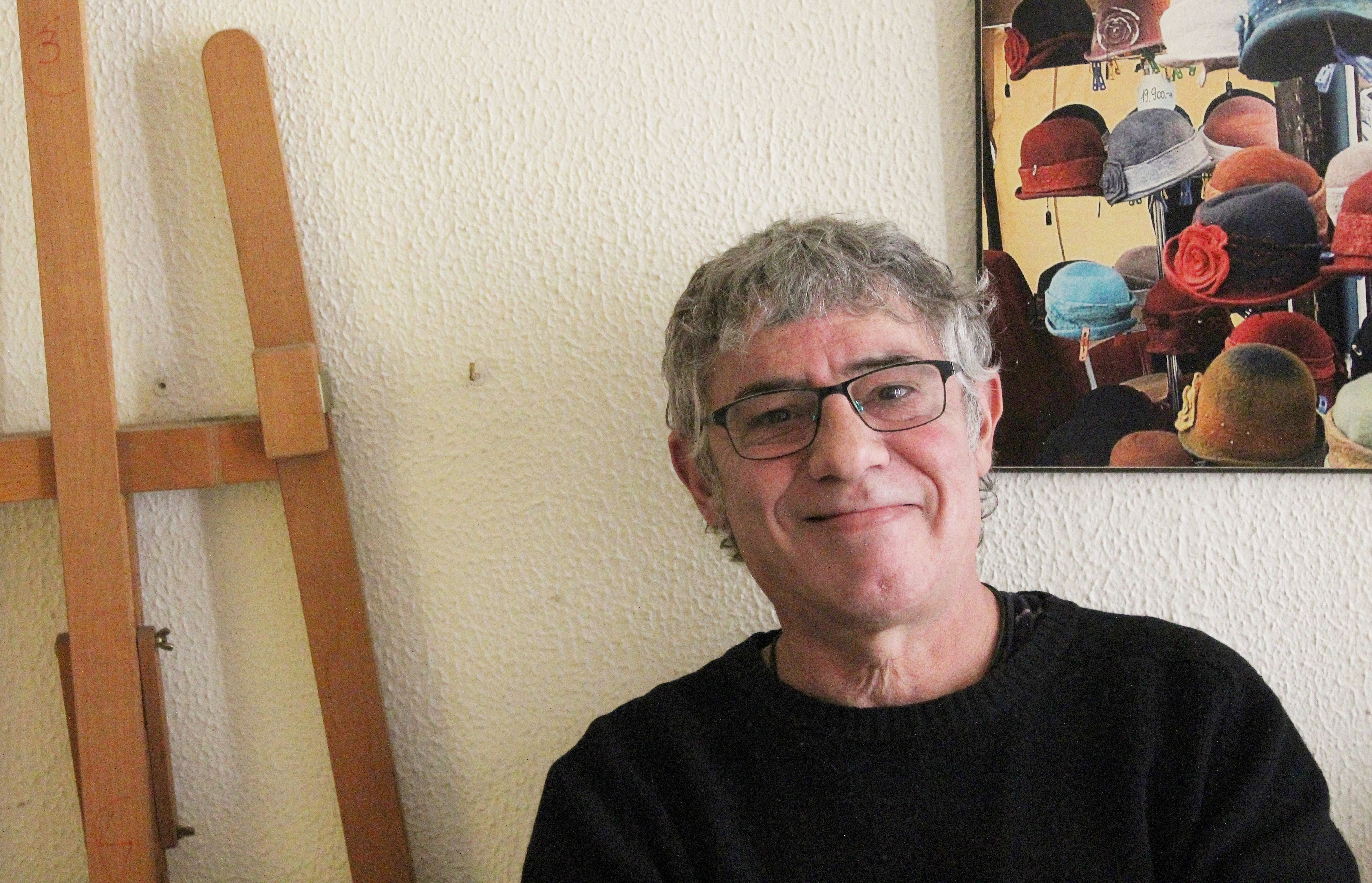 José Rasero Balón en una entrevista publicada en la revista digital 'CaoCultura'.