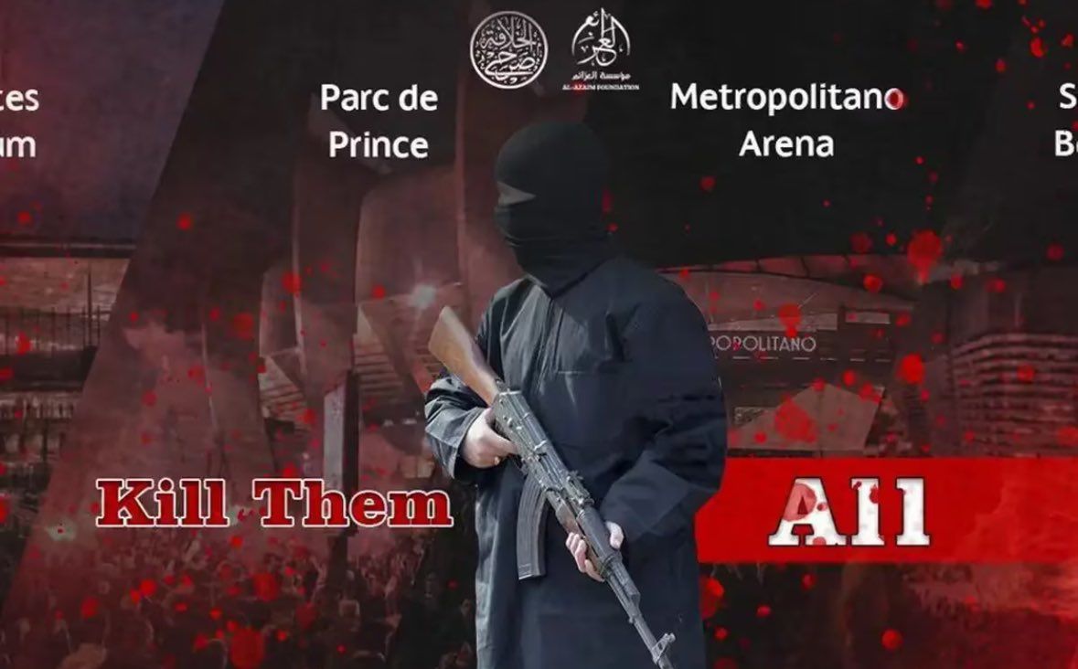 La amenaza del Estado Islámico contra los estadios de la Champions.