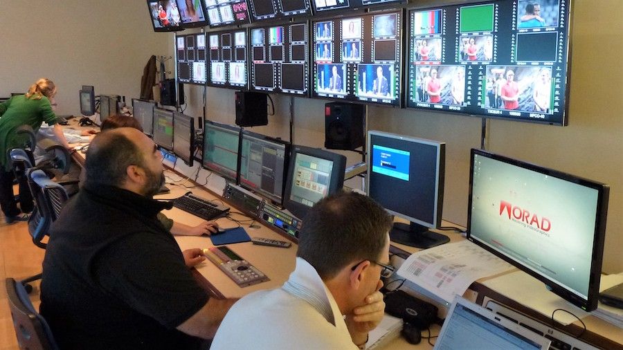 Un control de un programa de Canal Sur, en una imagen de archivo.