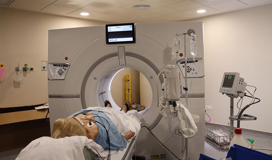 Un equipo de alta tecnología en un hospital del SAS.