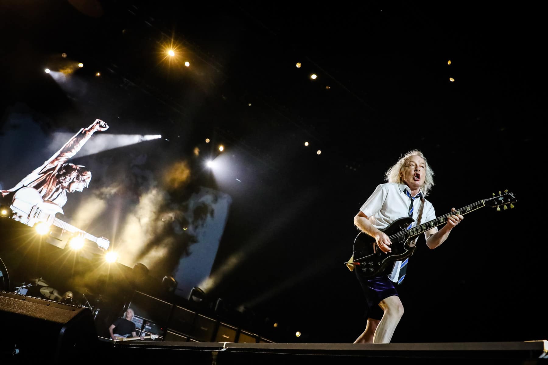 Un concierto de AC/DC, en una imagen de sus redes.