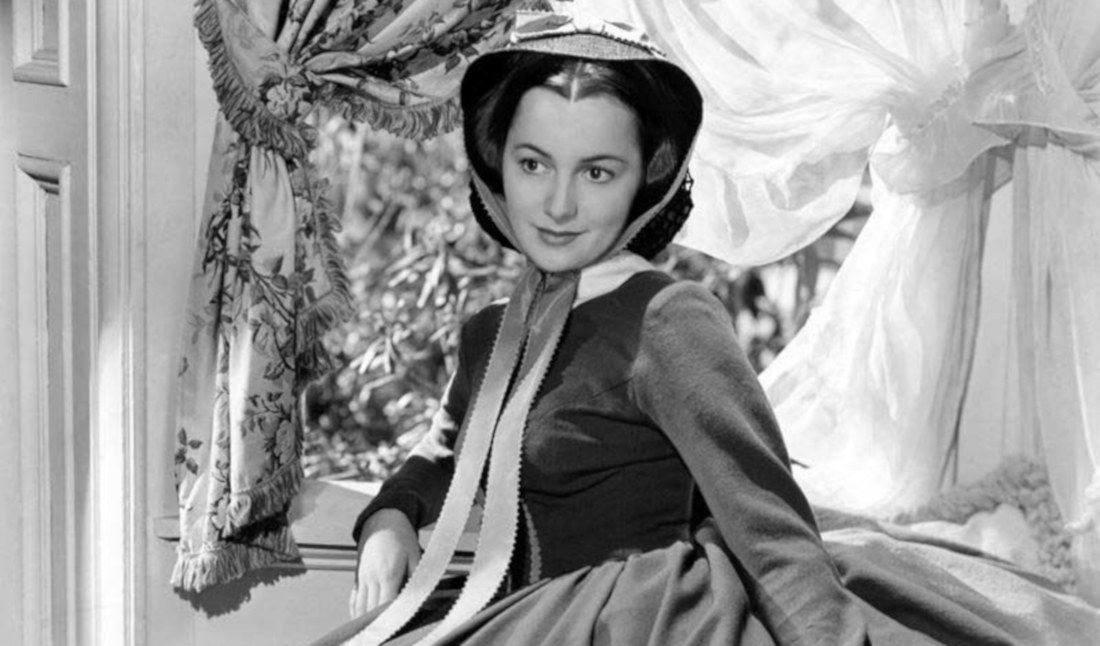 Olivia de Havilland, en 'Lo que el viento se llevó'. 