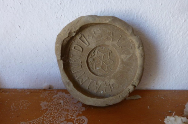 Restos romanos encontrados en Cabeza Hortales.