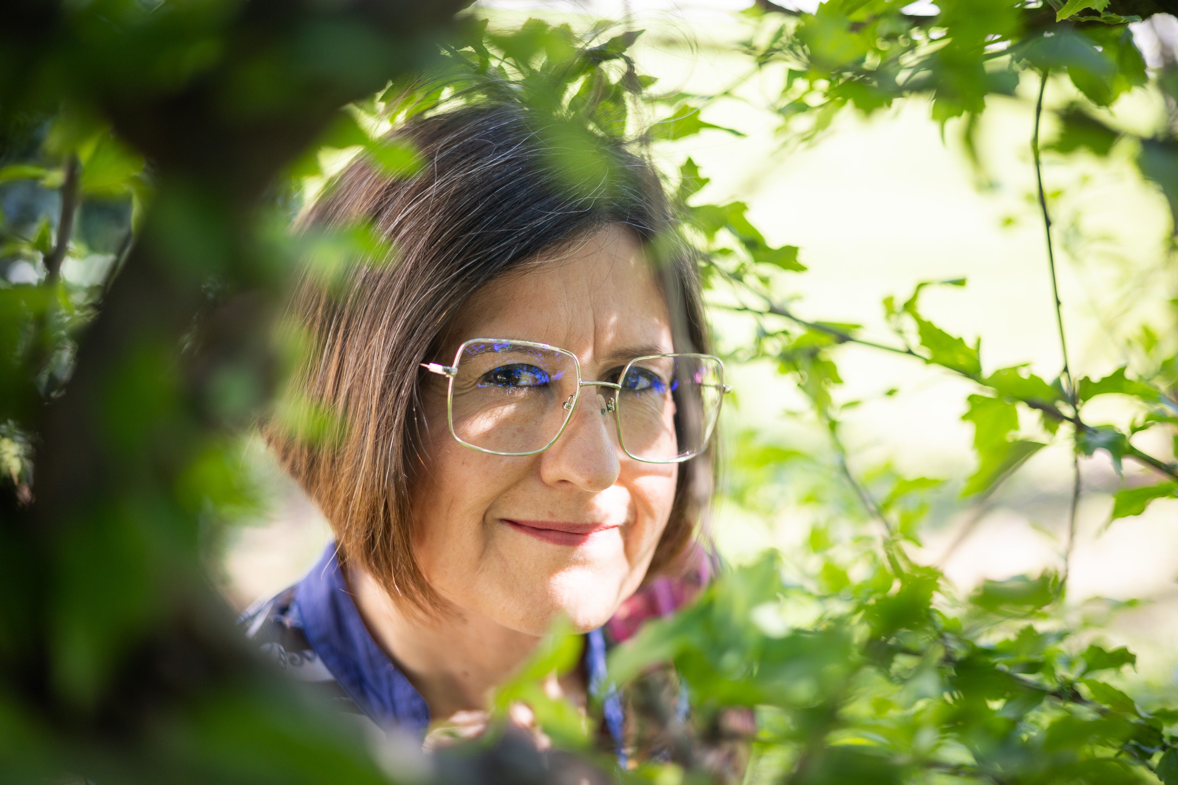 Sonia Herrera, autora del poemario 'Las manos sobre el vientre'