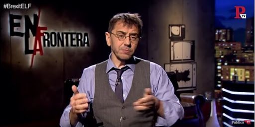 Juan Carlos Monedero en el programa En la frontera