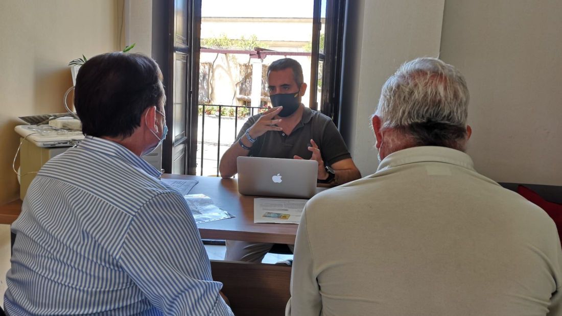 Antonio Saldaña, en una reunión reciente. FOTO: PP