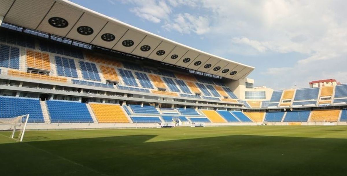 Estadio Ramón de Carranza en Cádiz.
