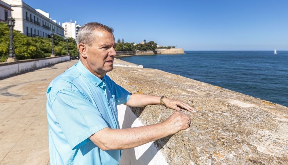 Antonio de María, presidente del sector hostelero de Cádiz.