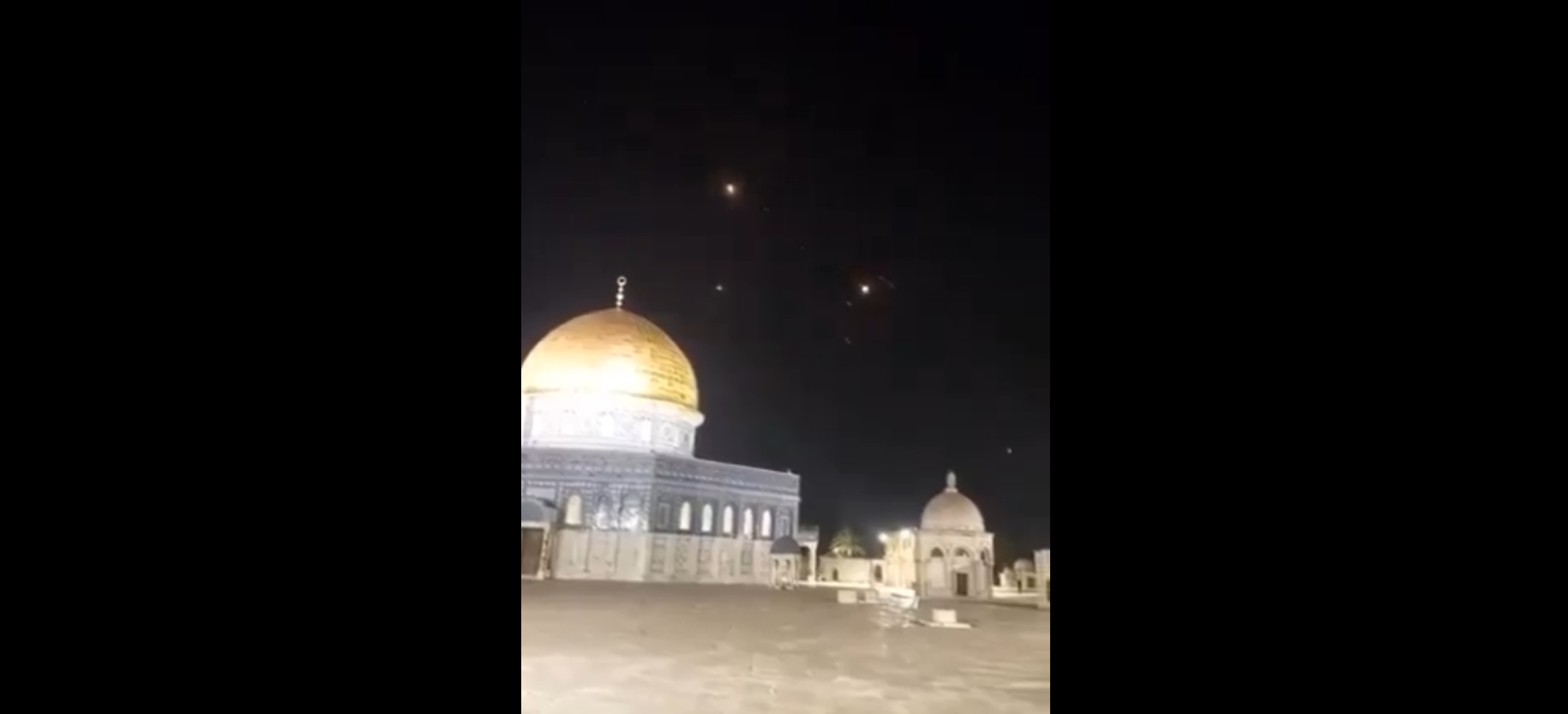 El sistema de defensa de Israel intercepta los misiles y drones de Irán.