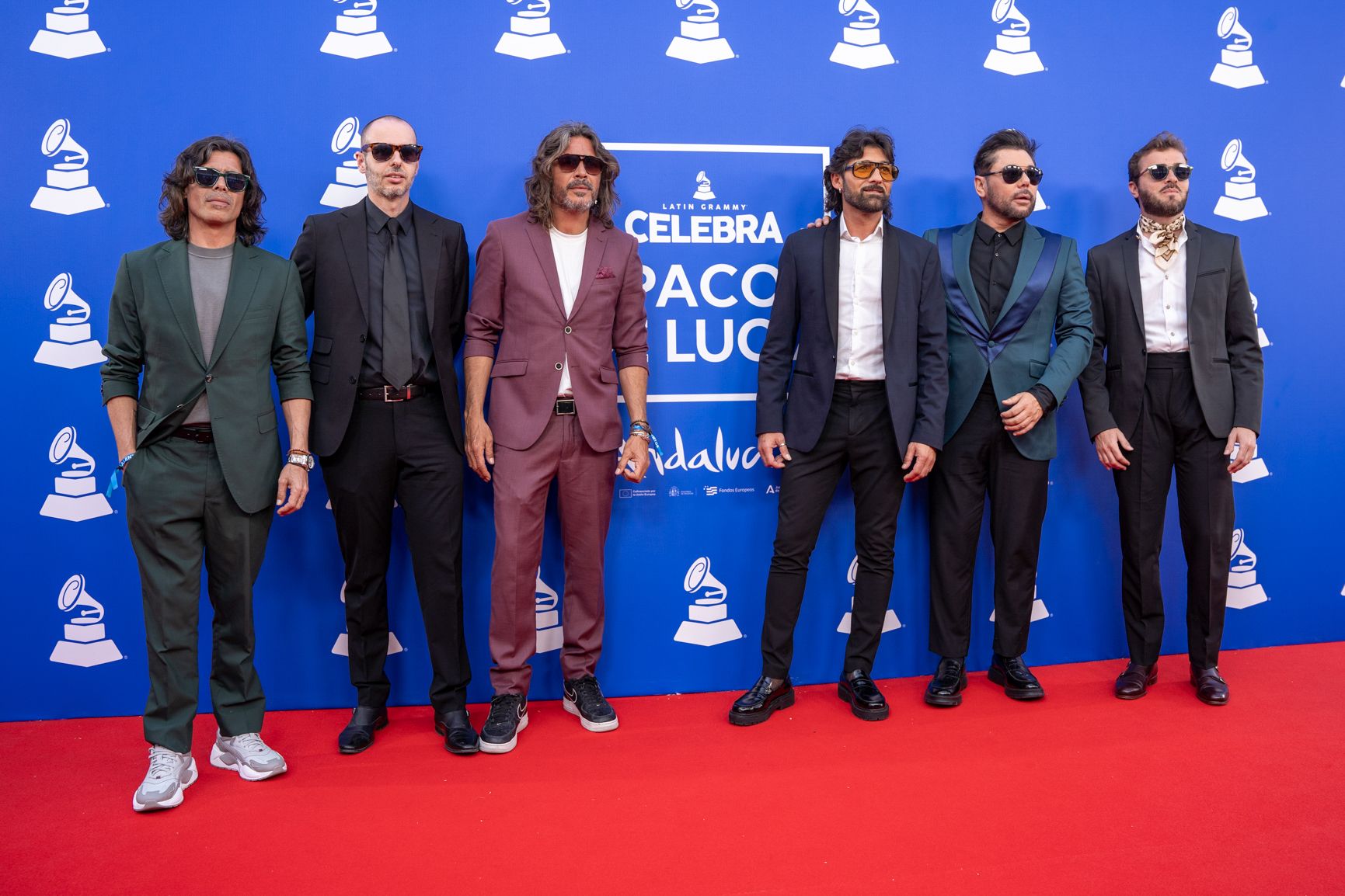 La alfombra roja del los Latin Grammy en Cádiz, en un homenaje a Paco de Lucía.