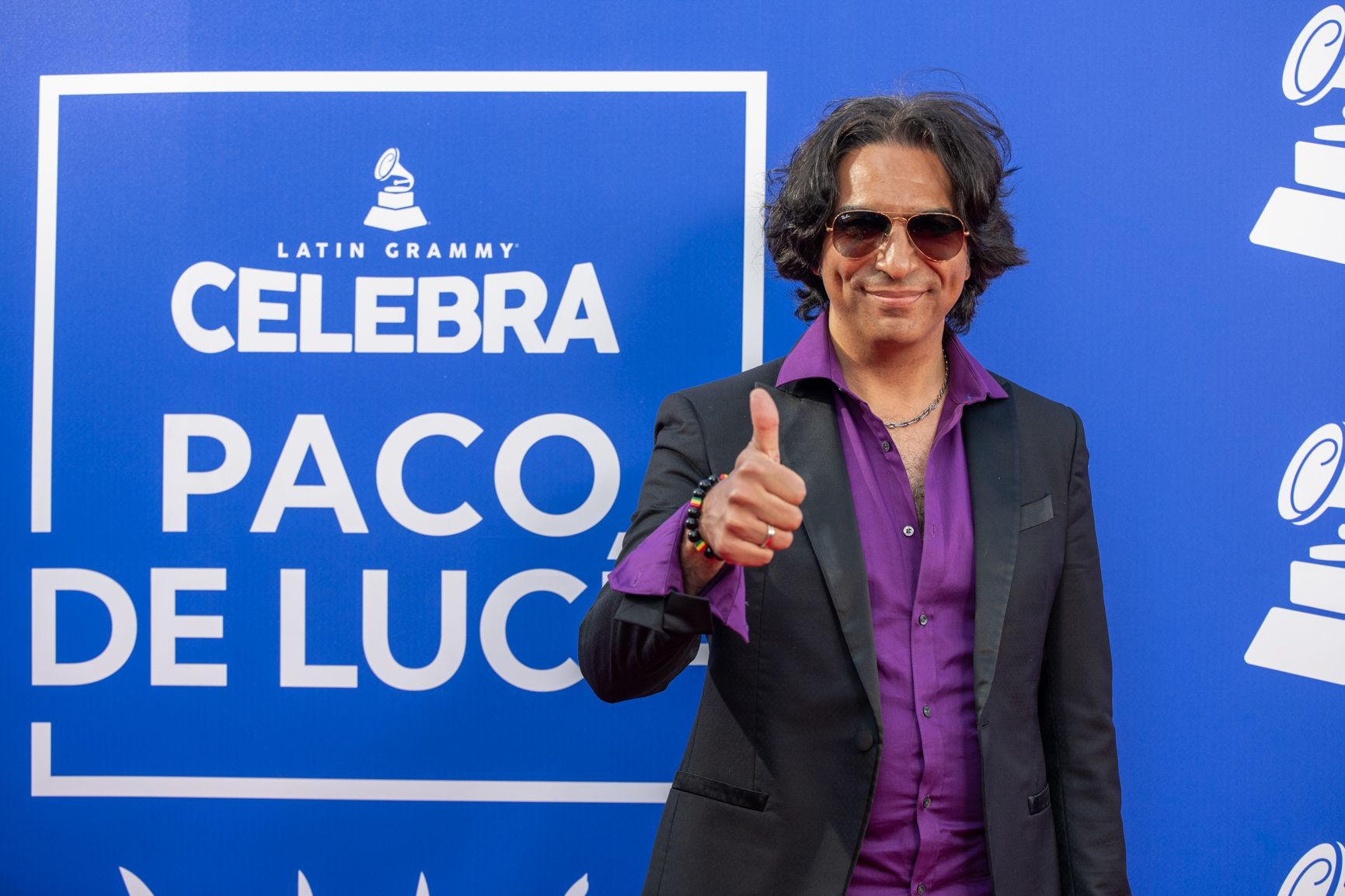 La alfombra roja del los Latin Grammy en Cádiz, en un homenaje a Paco de Lucía.