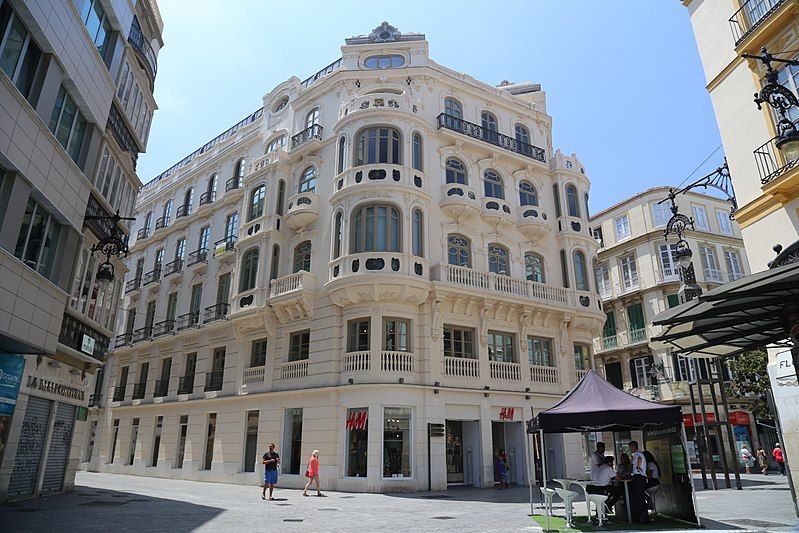 El centro de Málaga, en una imagen de archivo.