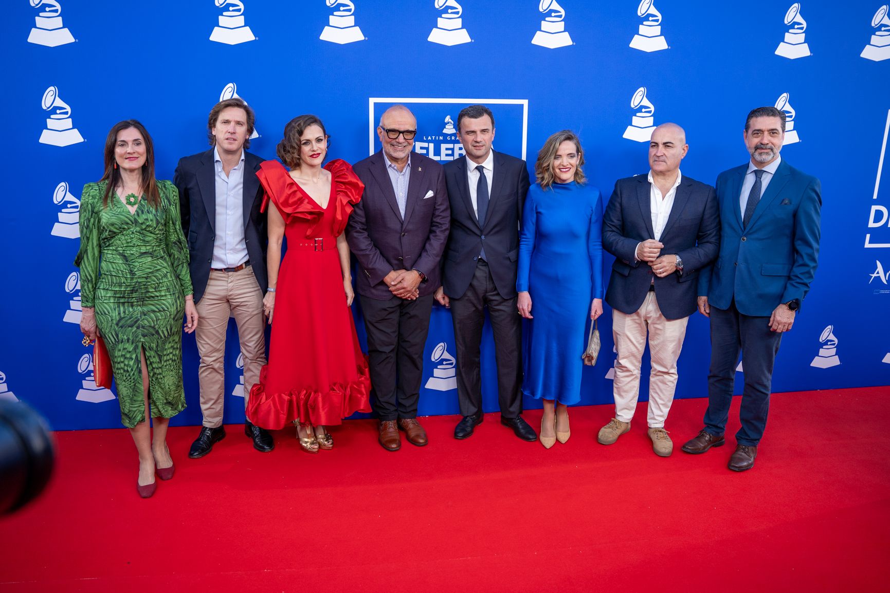 La alfombra roja del los Latin Grammy en Cádiz, en un homenaje a Paco de Lucía.