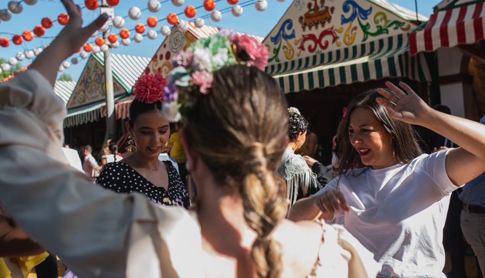 El domingo de la Feria de Sevilla, en imágenes.