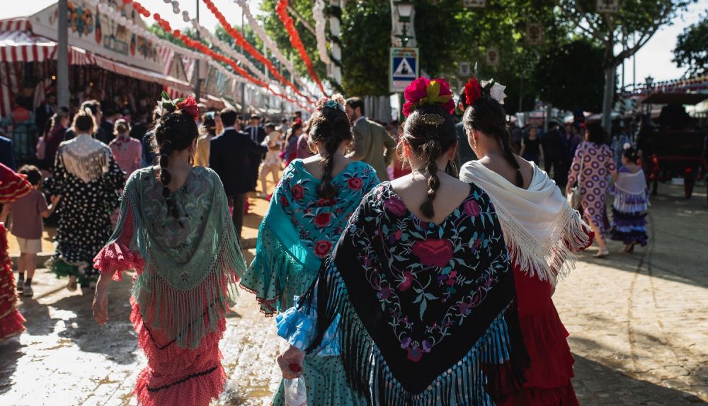 El domingo de la Feria de Sevilla, en imágenes.