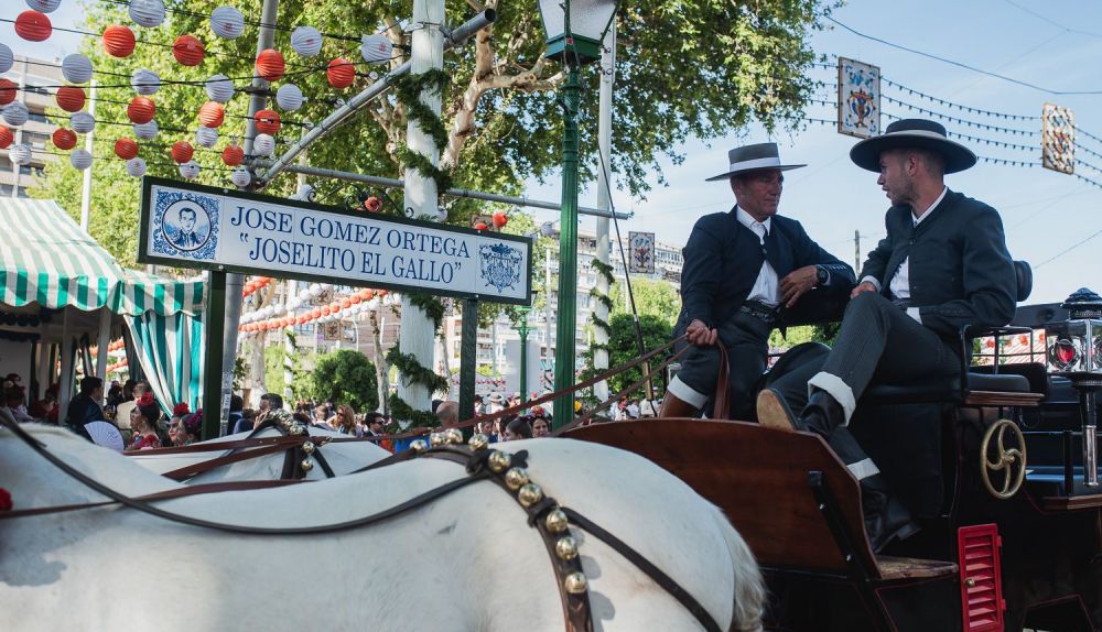 El domingo de la Feria de Sevilla, en imágenes.