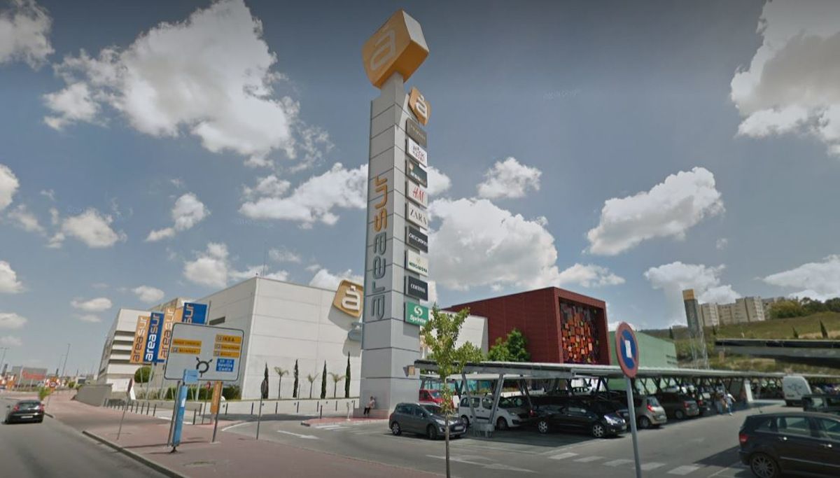 El centro comercial Área Sur de Jerez en una imagen de Google Maps.