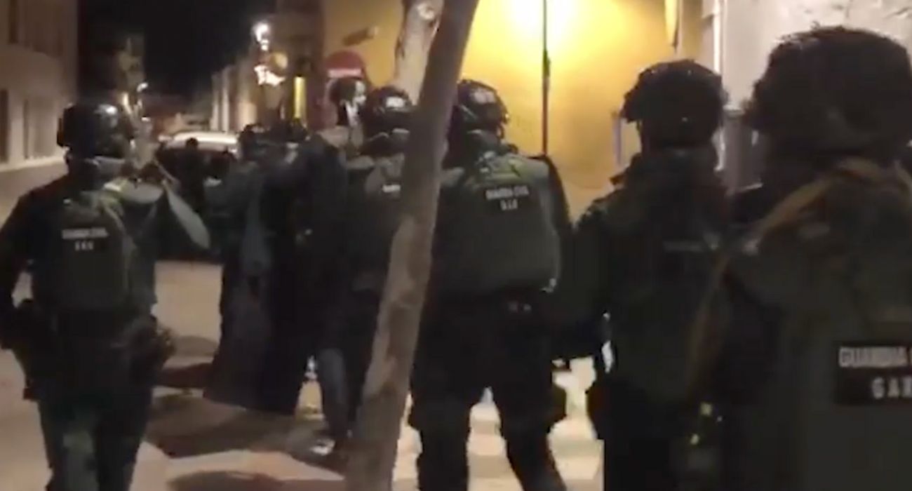 Uno de los registros realizados en el operativo. Uno de los registros realizados en el operativo.