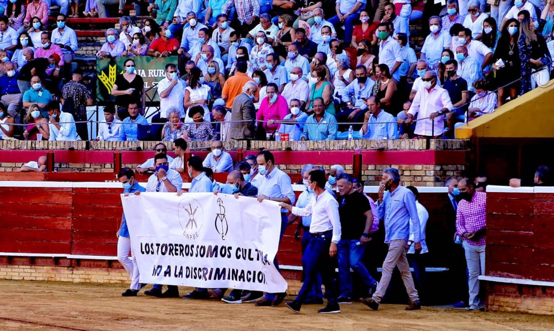 Imagen subida a las redes por la propia plaza de toros de Huelva.