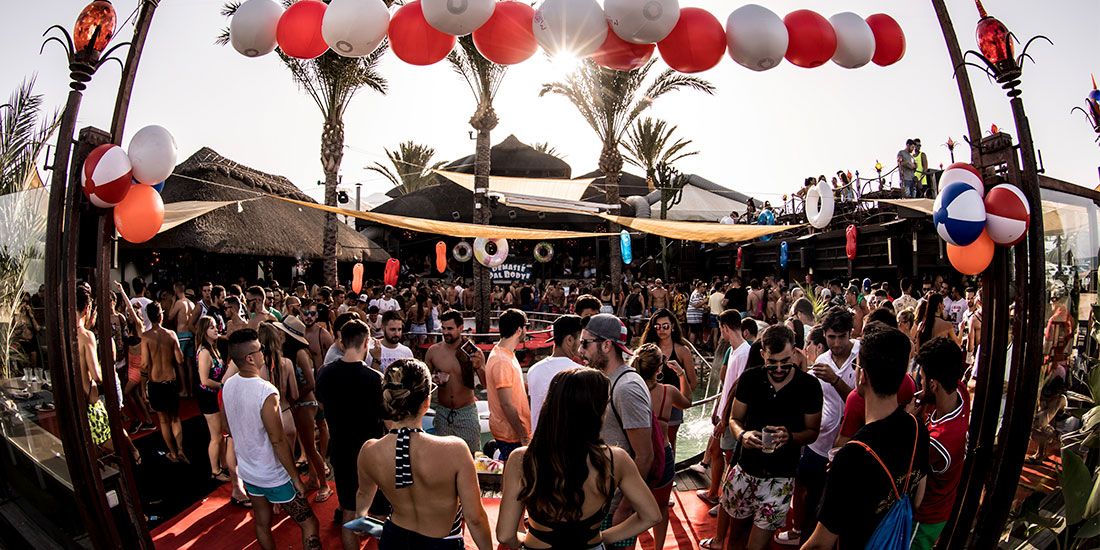Mandala Beach, una de las discotecas afectadas. Foto: mandalabeachmojacar.com