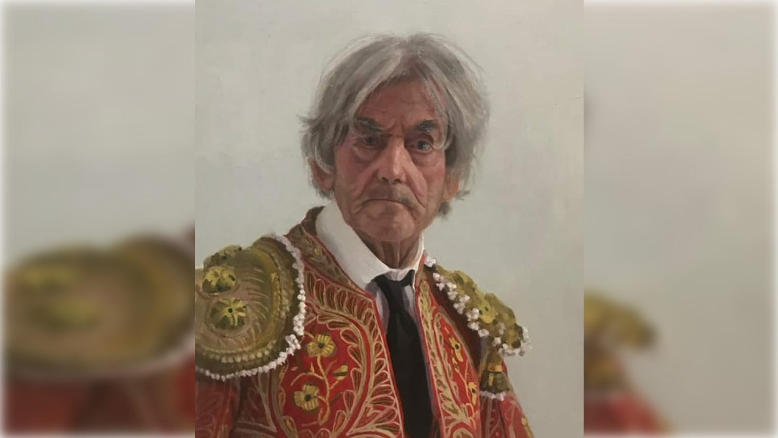 Un retrato de 'El Caco' pintado por Fermín Villaescusa.