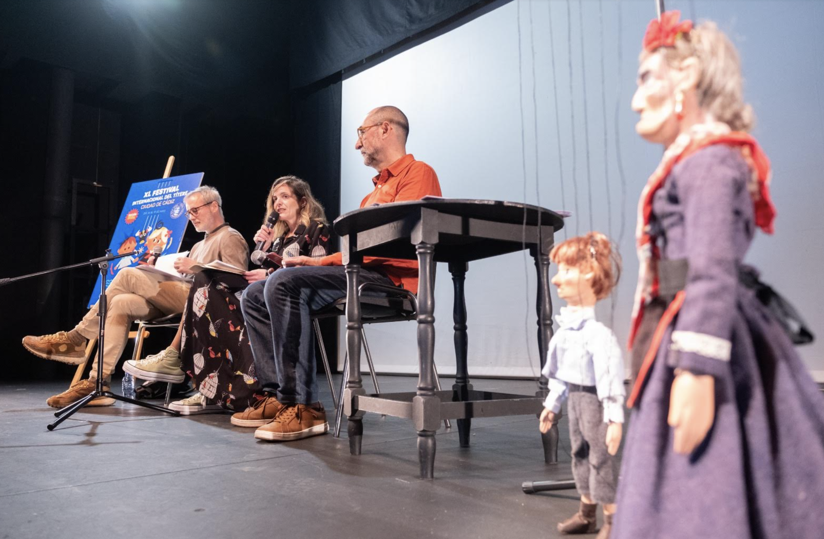 Presentación del Festival Internacional del Títere en Cádiz. Presentación del Festival Internacional del Títere en Cádiz.