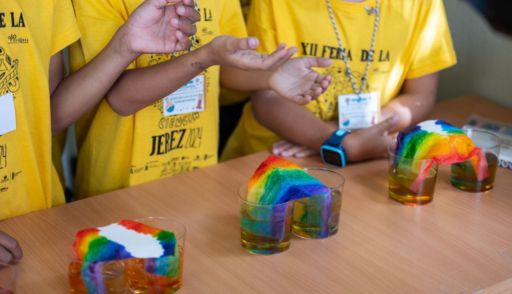 Experiencias científicas del CEIP San Juan de Dios en Jerez.