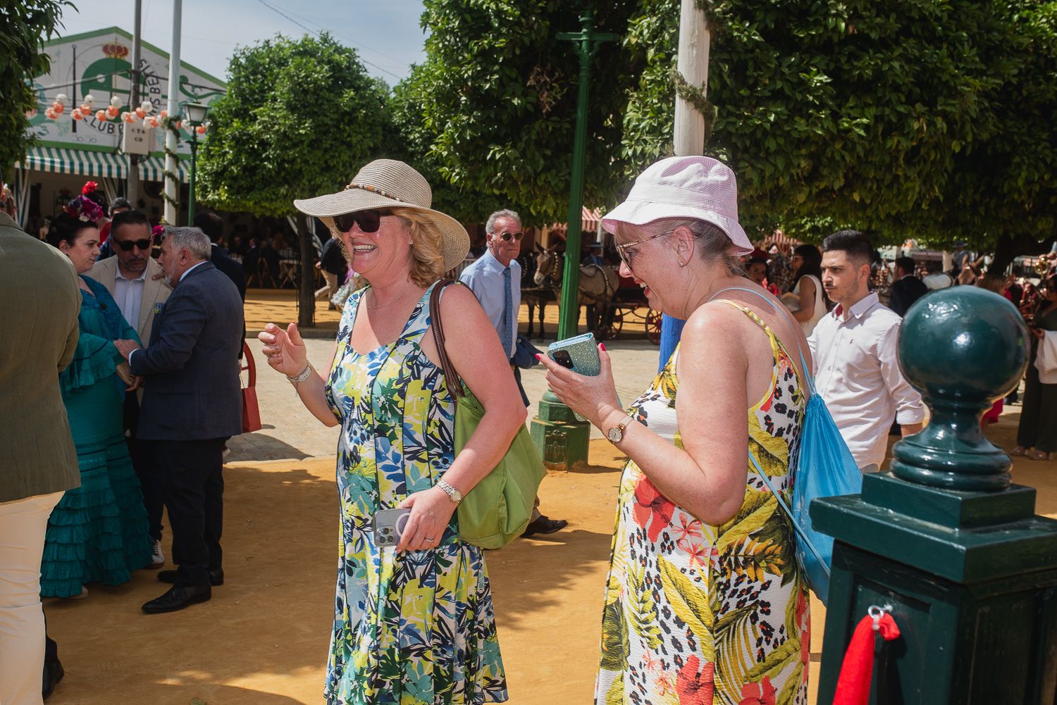 Las imágenes del miércoles en la Feria de Sevilla.