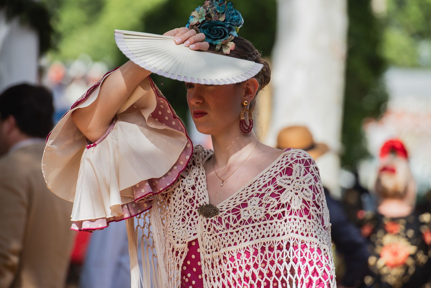 Las imágenes del miércoles en la Feria de Sevilla.