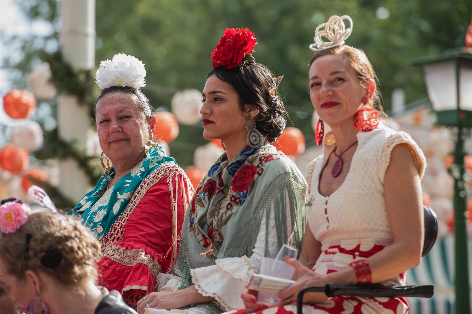 Las imágenes del miércoles en la Feria de Sevilla.