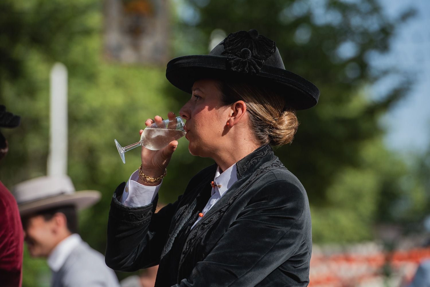 Las imágenes del miércoles en la Feria de Sevilla.