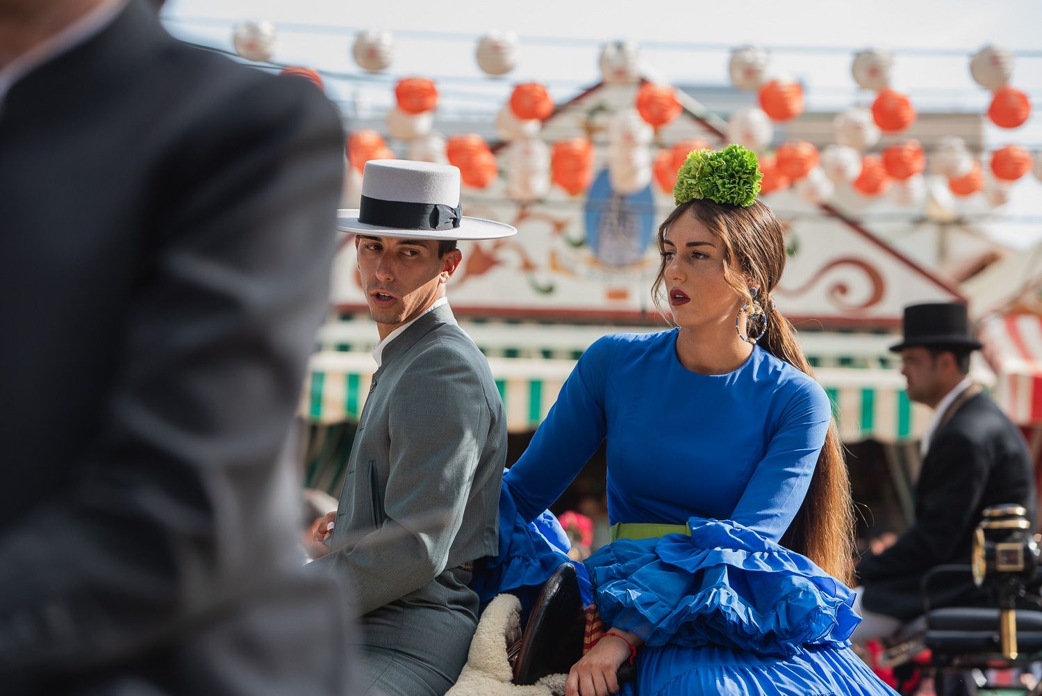 Las imágenes del miércoles en la Feria de Sevilla.