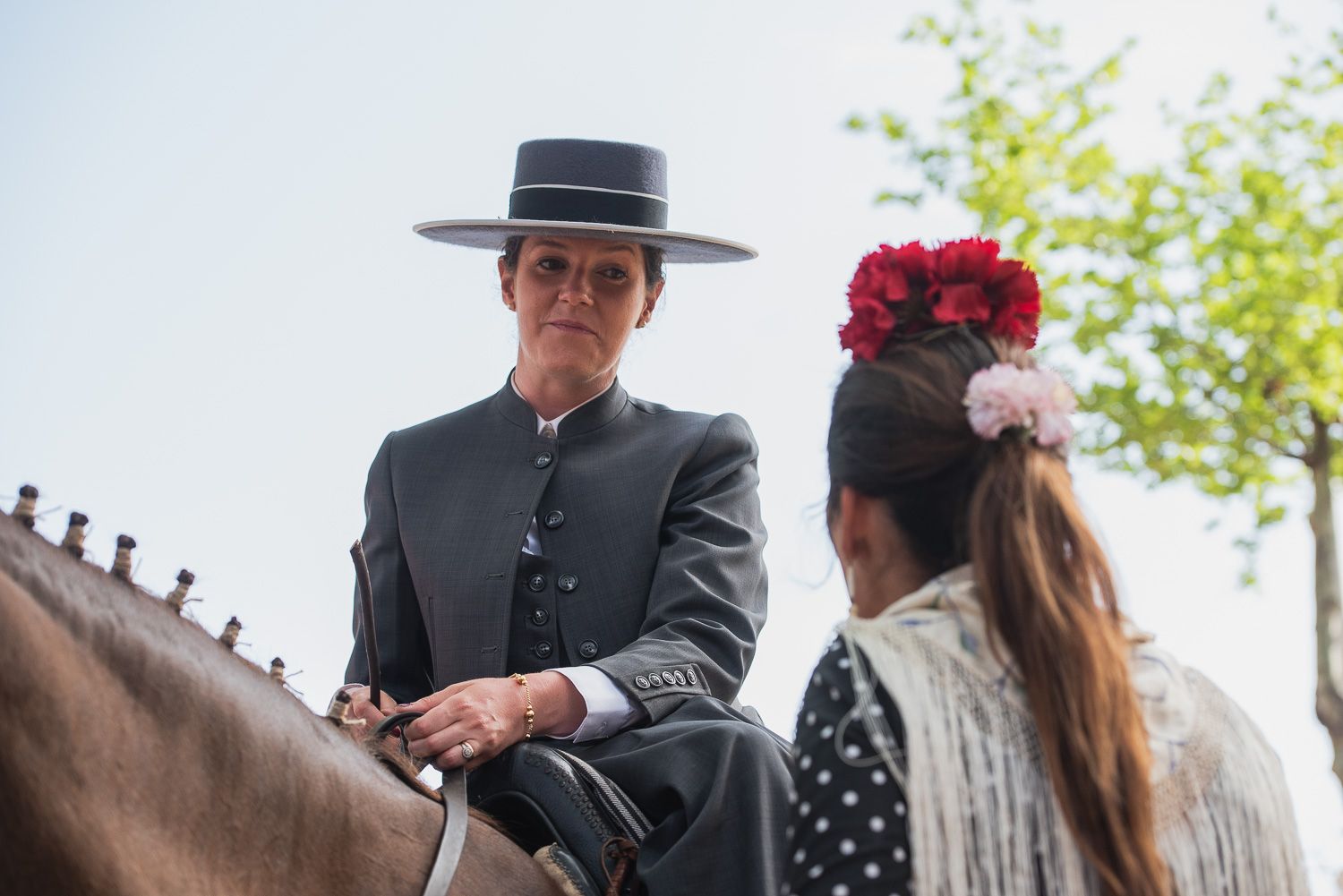 Las imágenes del miércoles en la Feria de Sevilla.