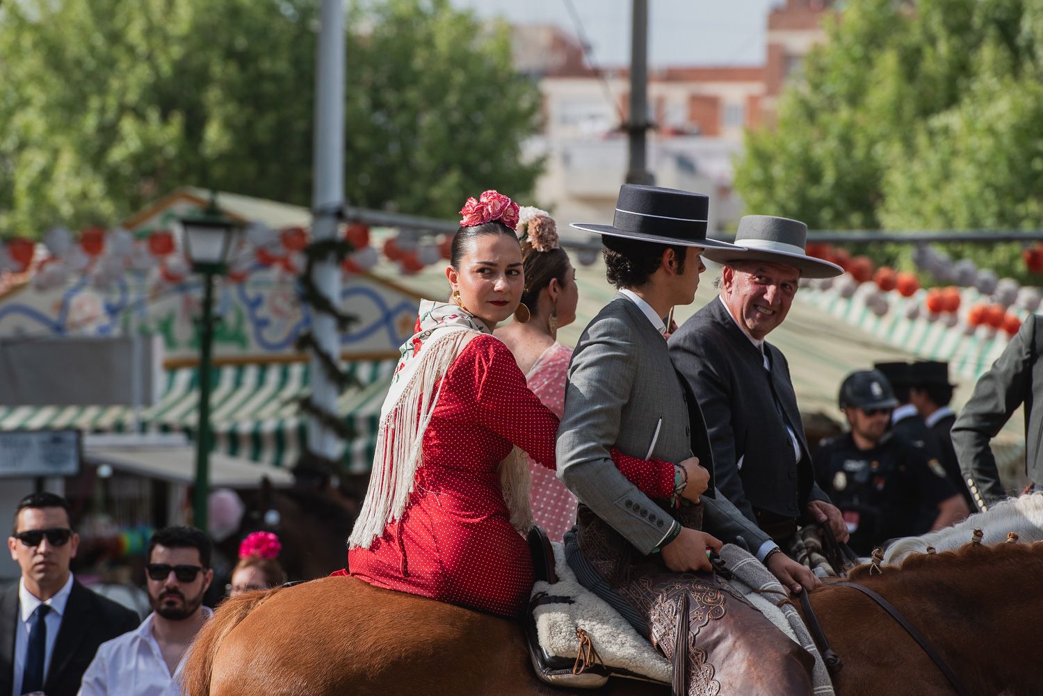 Las imágenes del miércoles en la Feria de Sevilla.