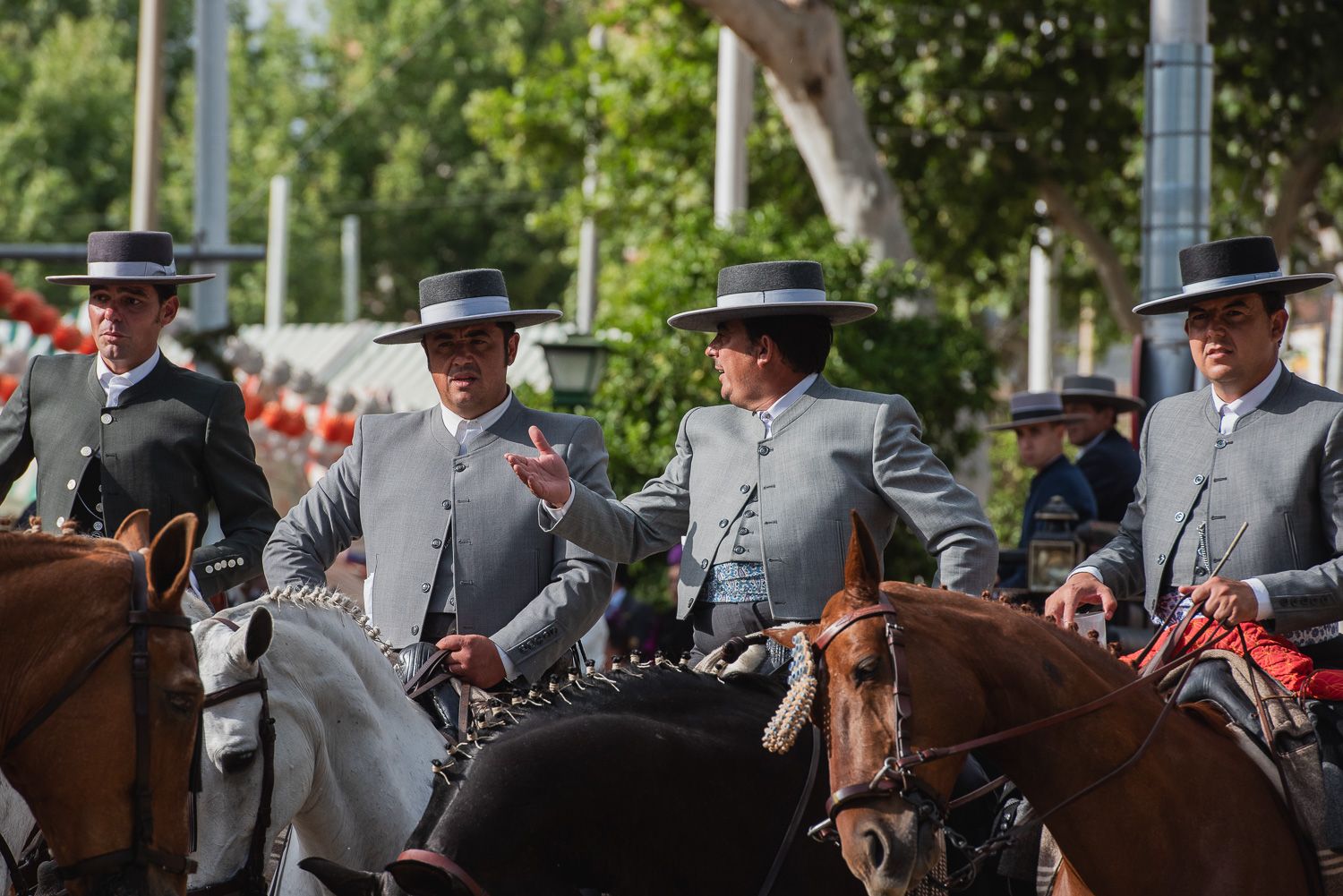 Las imágenes del miércoles en la Feria de Sevilla.