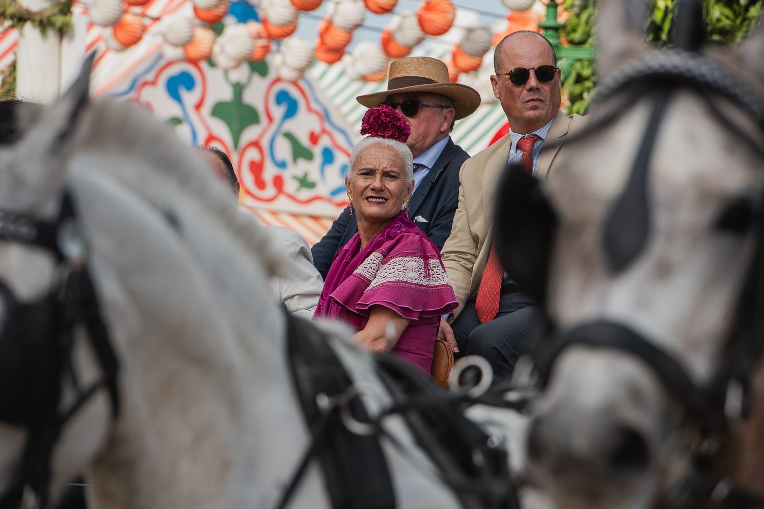 Las imágenes del miércoles en la Feria de Sevilla.