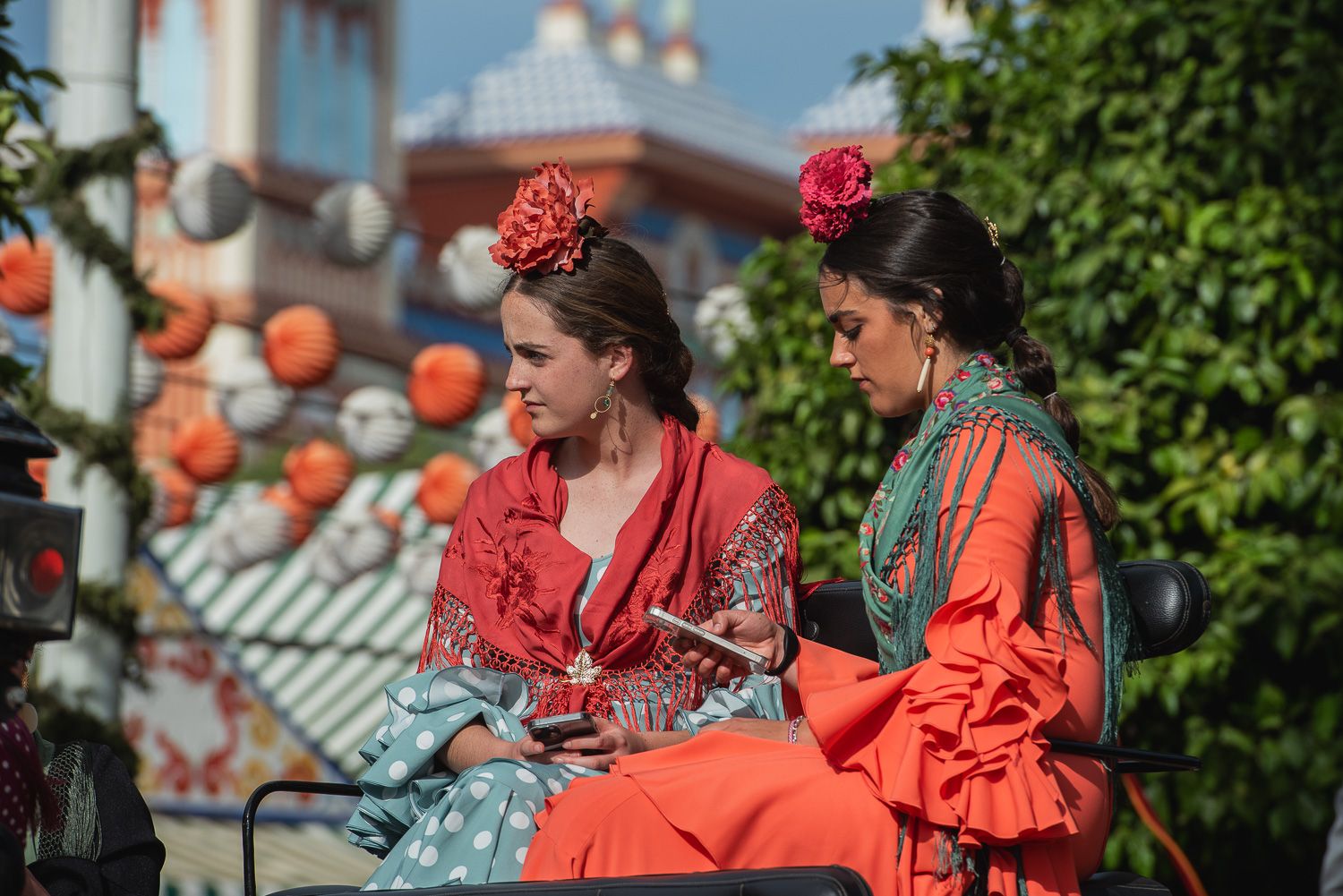 Las imágenes del miércoles en la Feria de Sevilla.