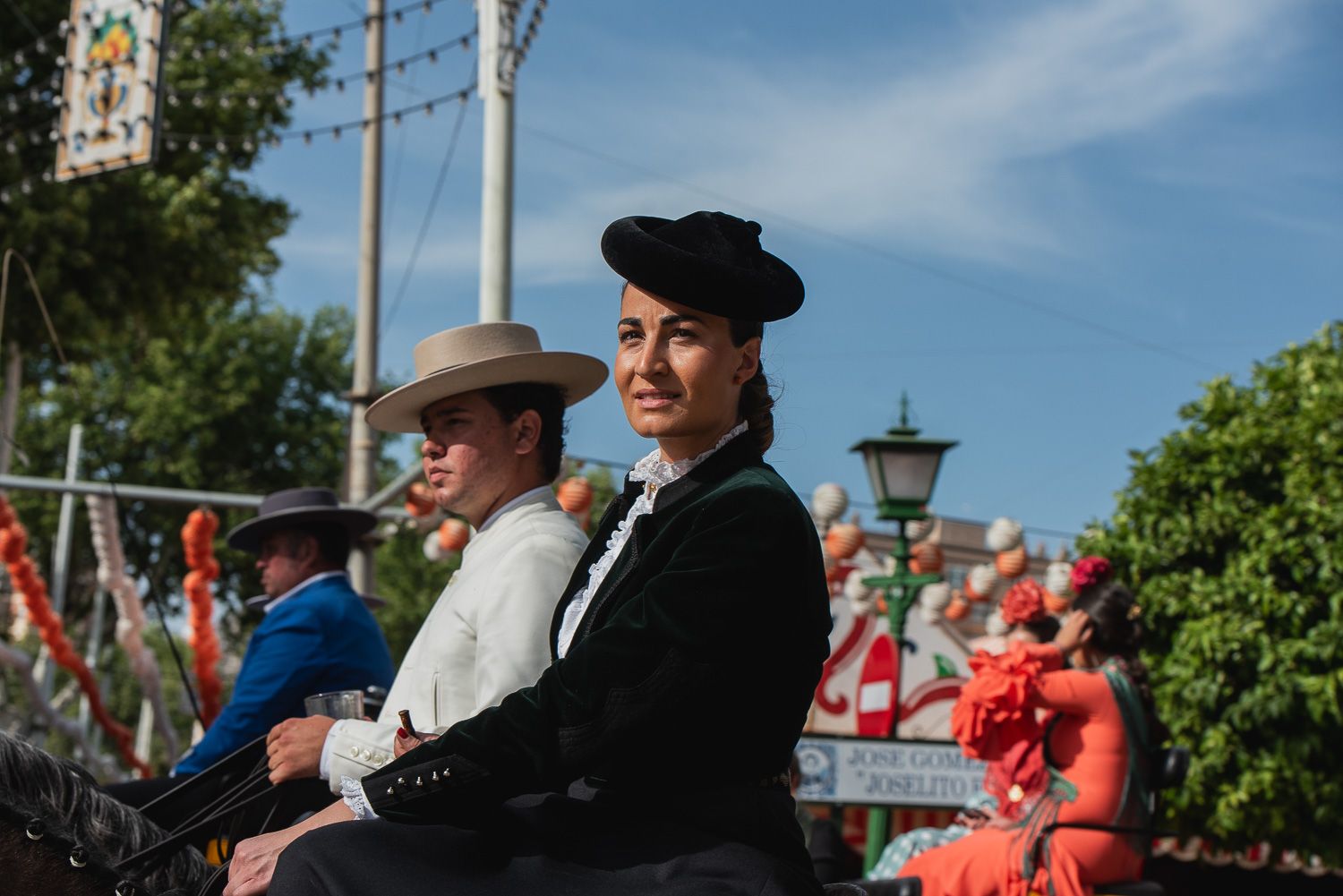 Las imágenes del miércoles en la Feria de Sevilla.