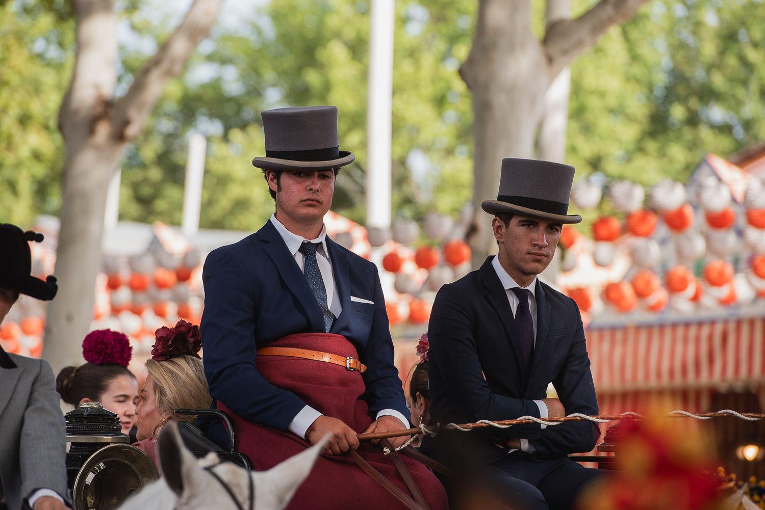 Las imágenes del miércoles en la Feria de Sevilla.