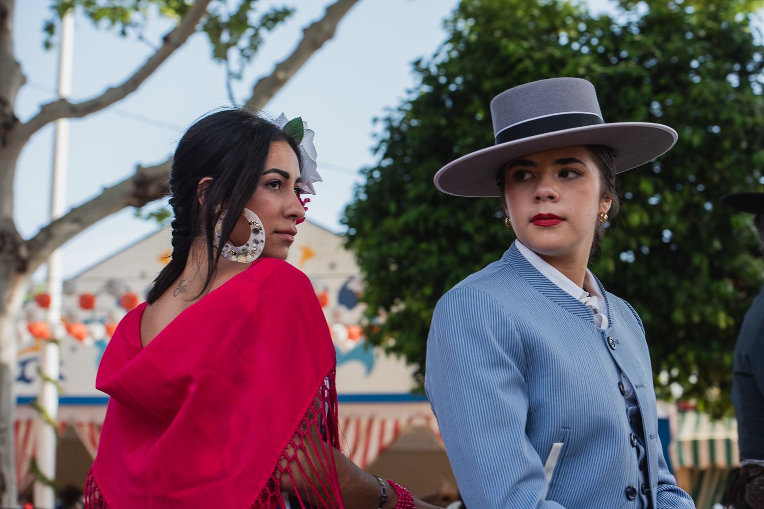 Las imágenes del miércoles en la Feria de Sevilla.