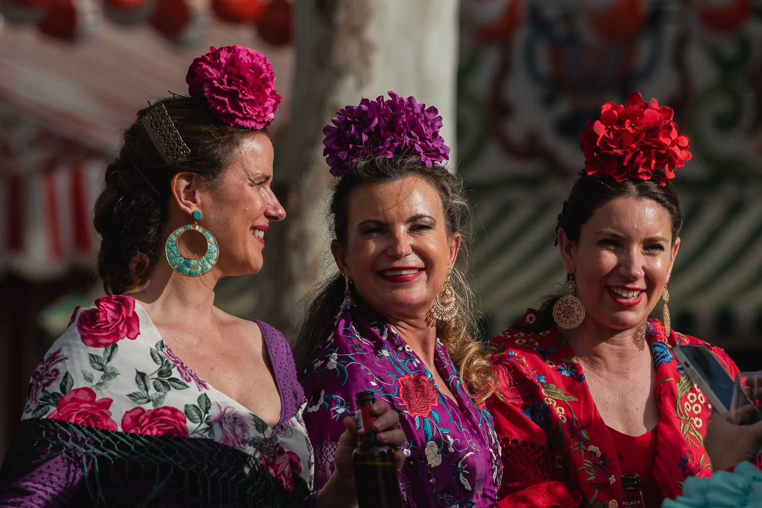 Las imágenes del miércoles en la Feria de Sevilla.