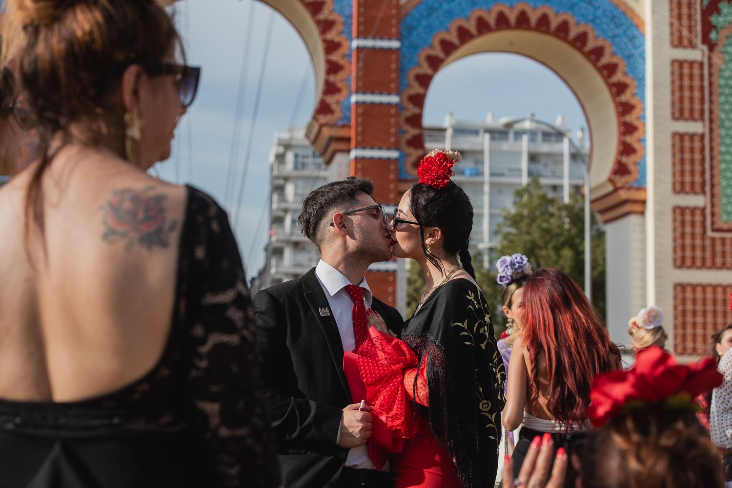 Las imágenes del miércoles en la Feria de Sevilla.