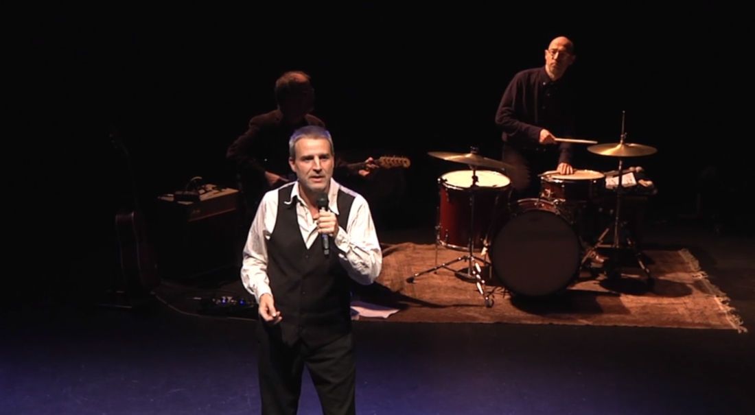 Un momento de la obra de Alberto San Juan. FOTO: Teatro del Barrio