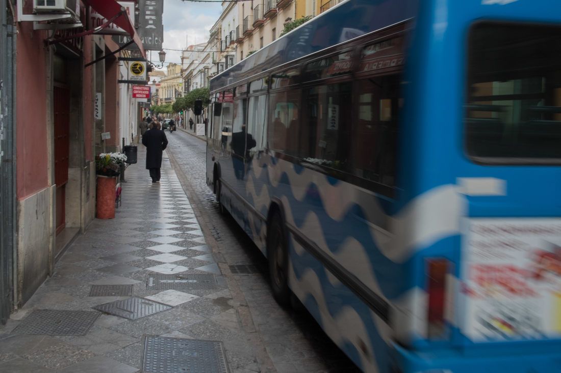 La calle Honda de Jerez, cerca de donde fue la agresión, en una imagen de archivo.