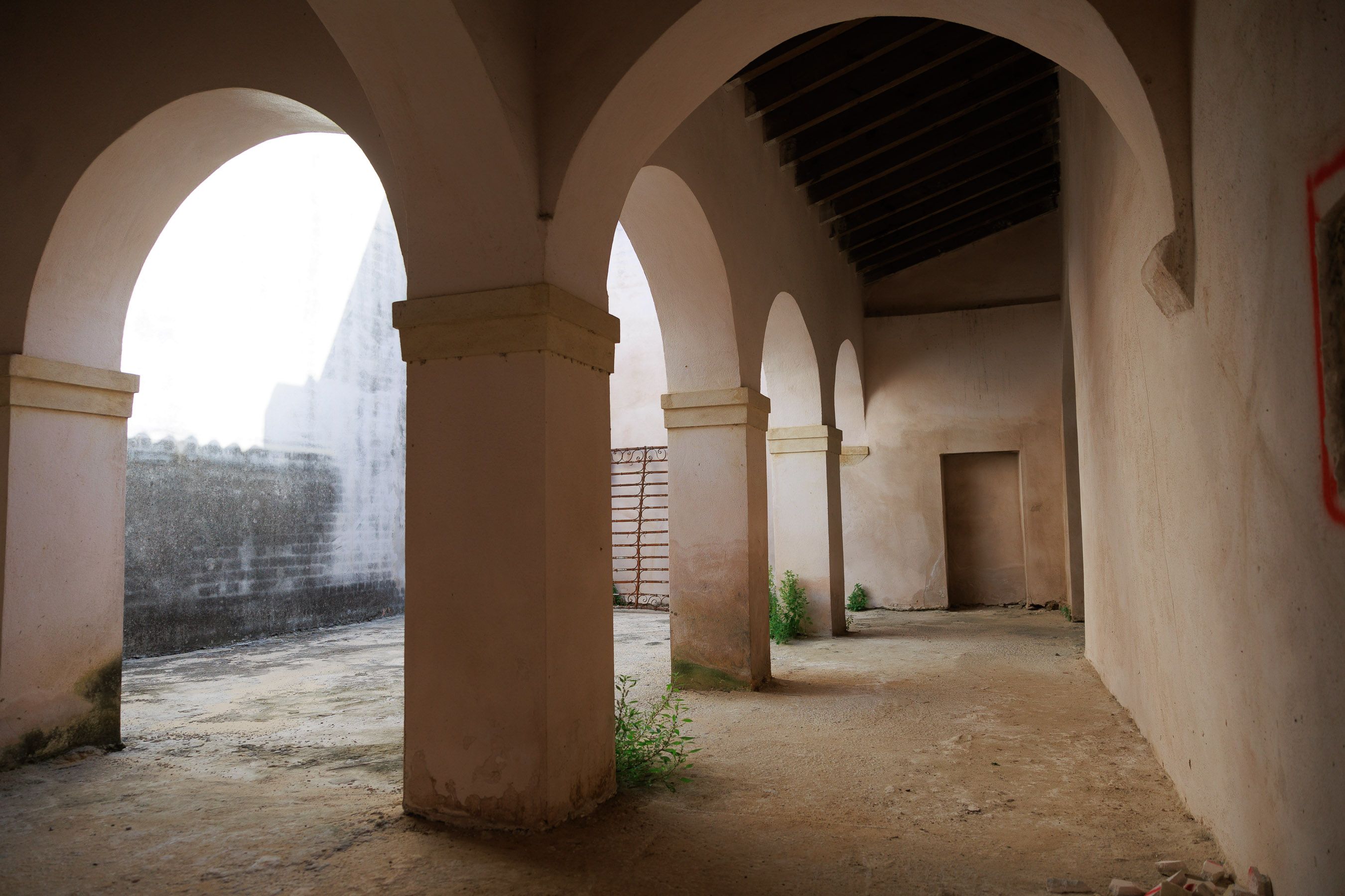 Uno de los atractivos rincones que ofrece el Claustro Chico.