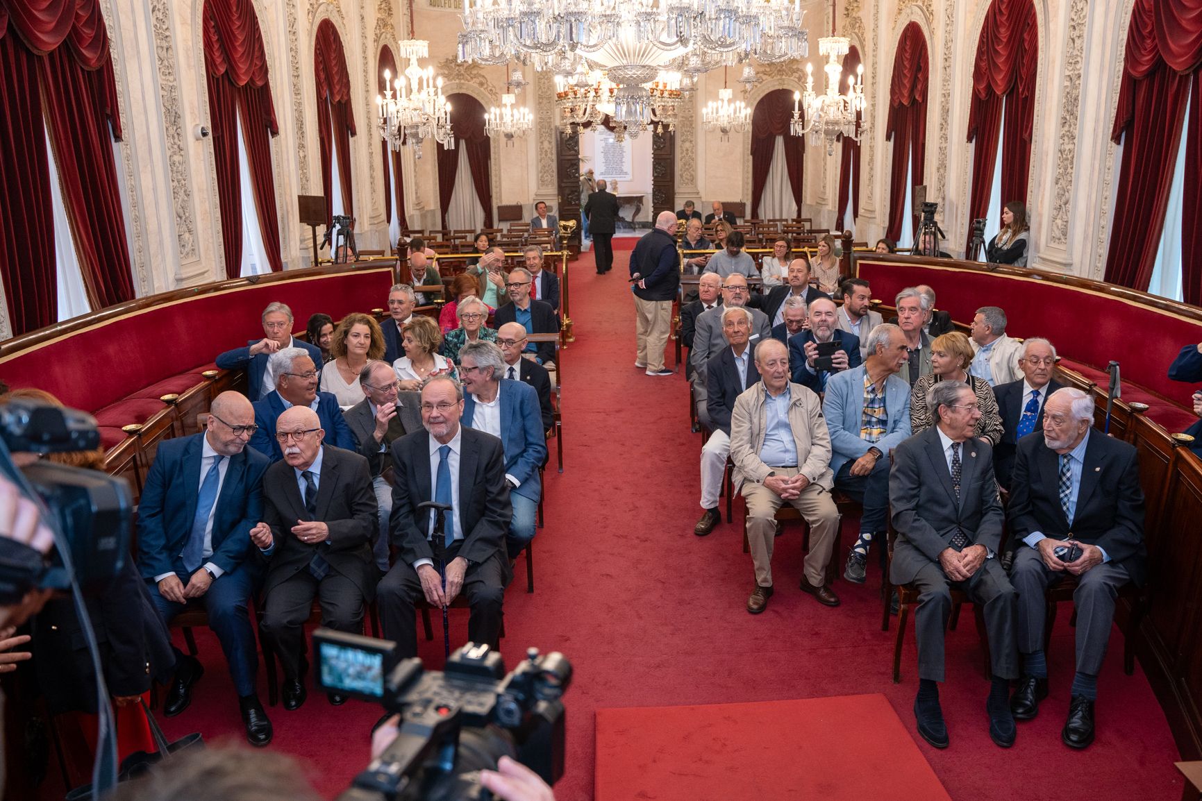 Antiguos concejales de Cádiz celebran el 45 ANV de la constitución de los ayuntamientos democráticos