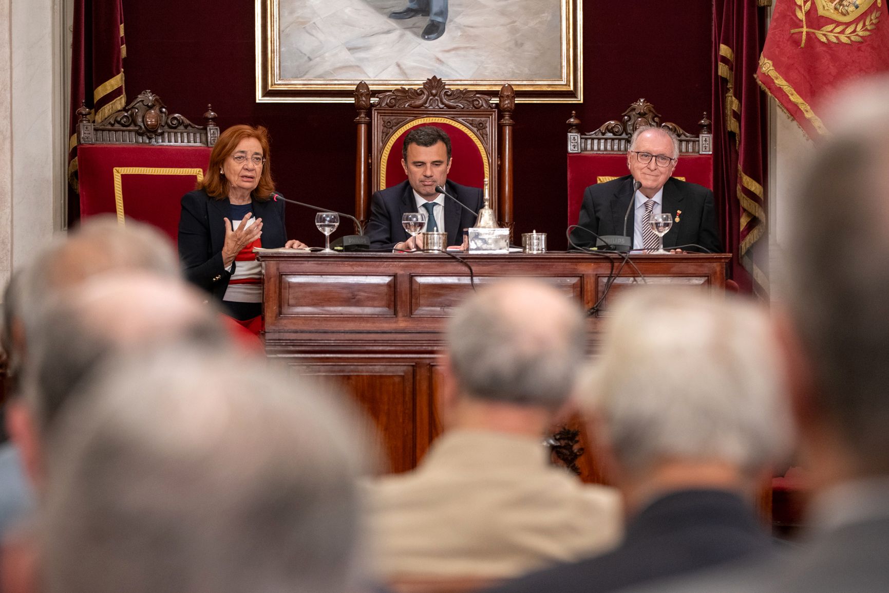 Antiguos concejales de Cádiz celebran el 45 ANV de la constitución de los ayuntamientos democráticos